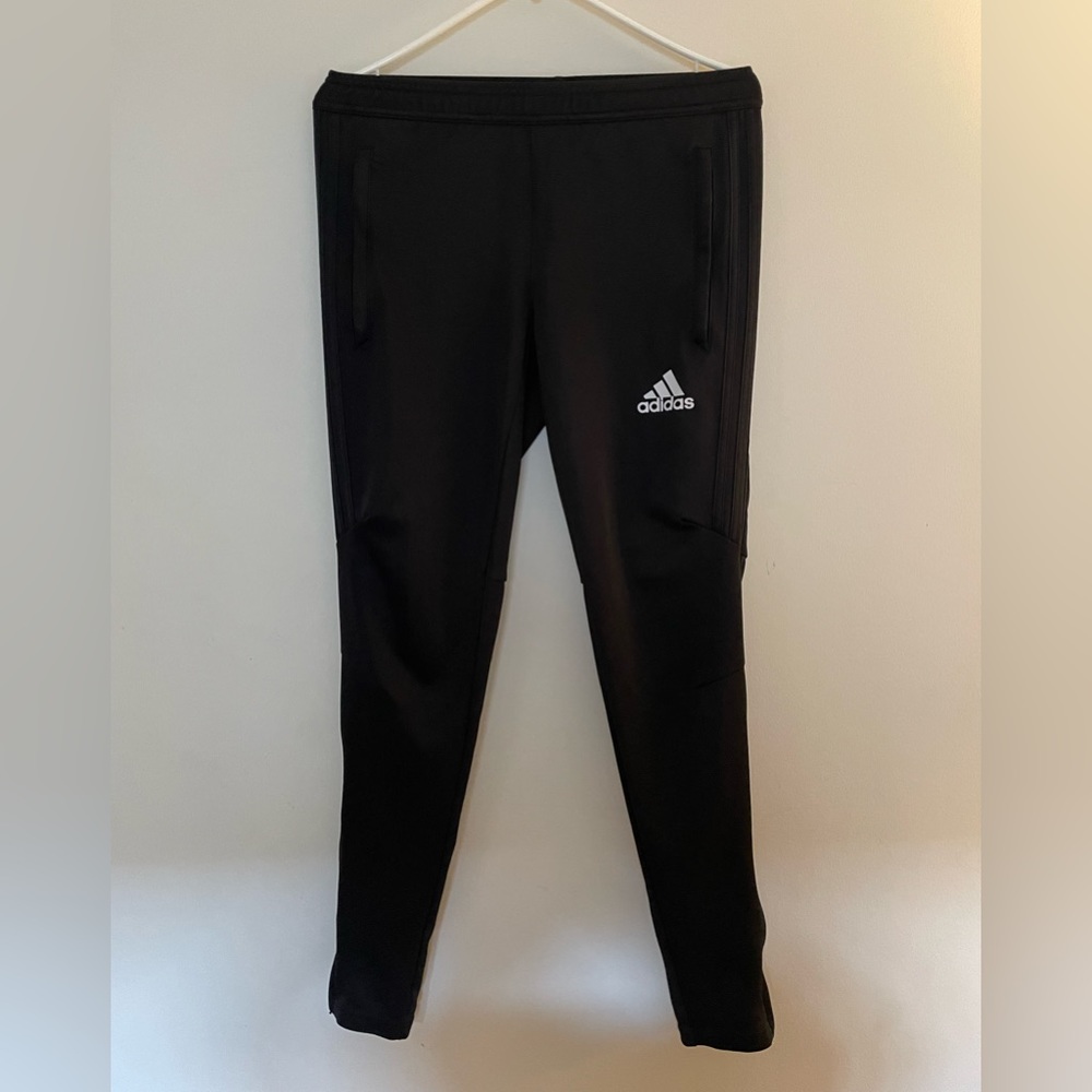 Mens Addidas Soccer Pants. Black. Size Extra Small
